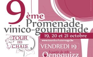 9ème « Tour des Chais », à Ernage, du 19 au 21 Octobre