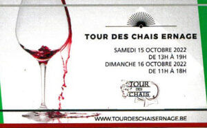 13è « Tour des Chais », à Ernage, les 15 et 16 Octobre